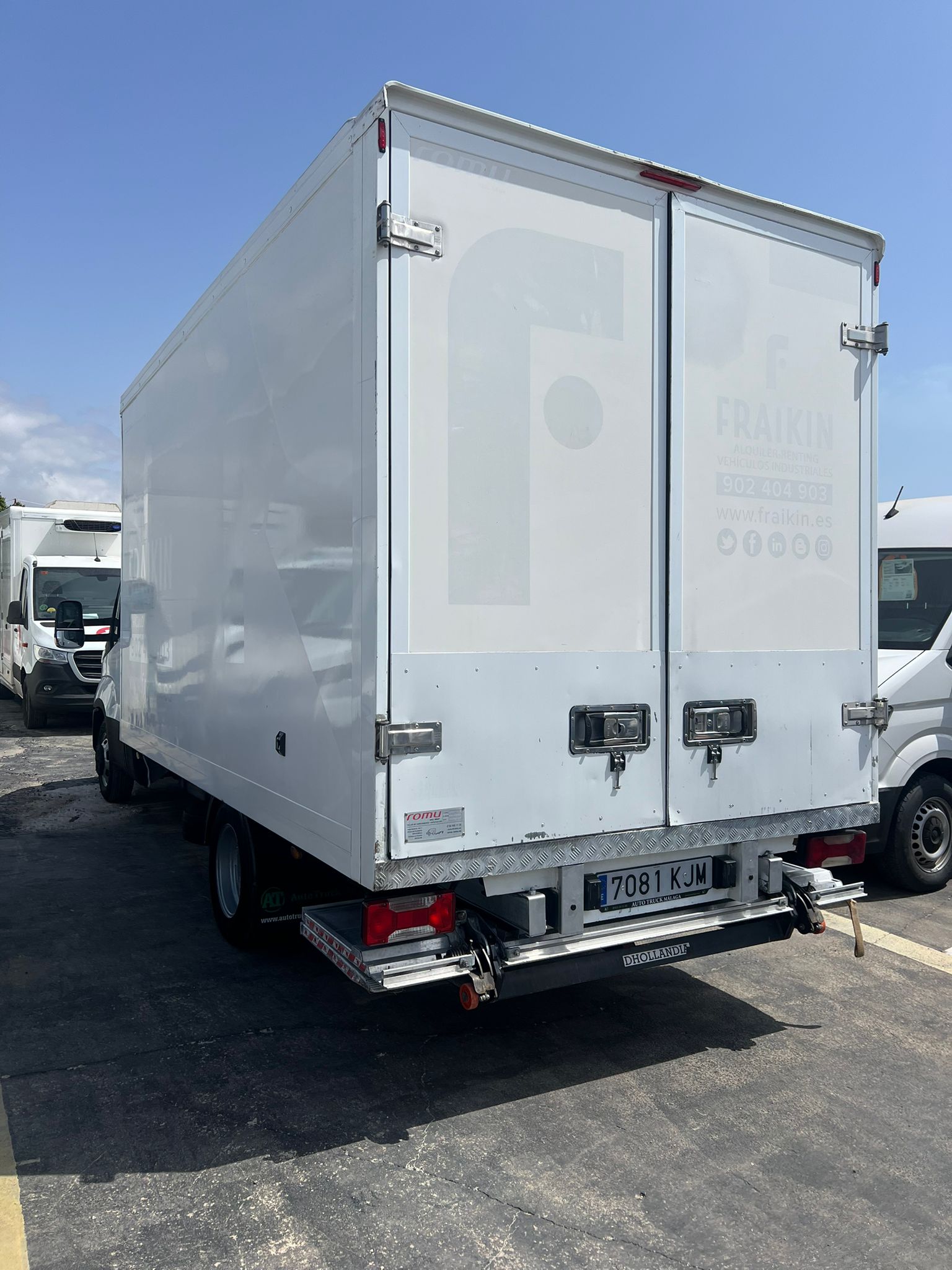 IVECO Daily 35C14 PAQUETERO RAMPA RETRACTIL